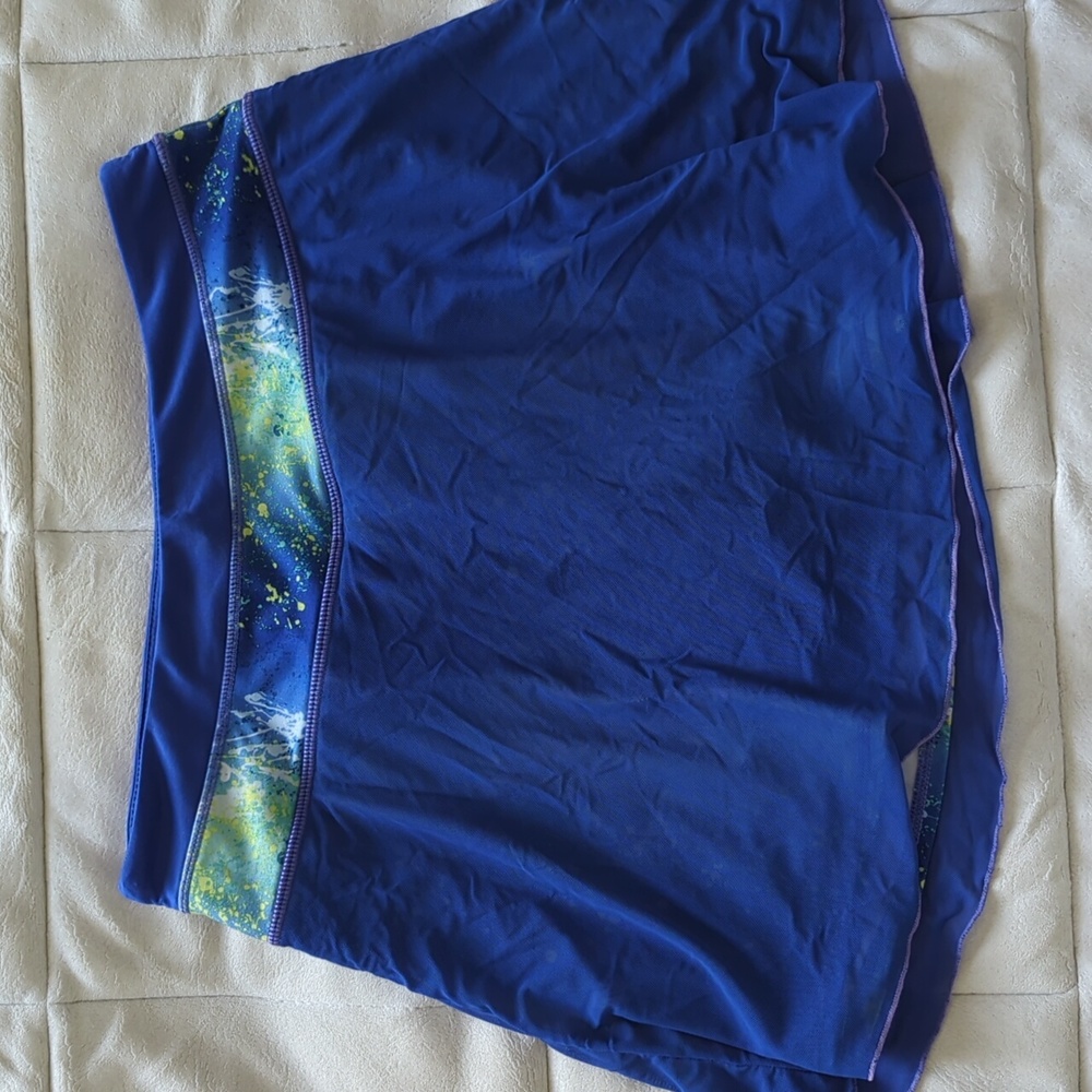 Women's Small Blue Kyodan exercise skort